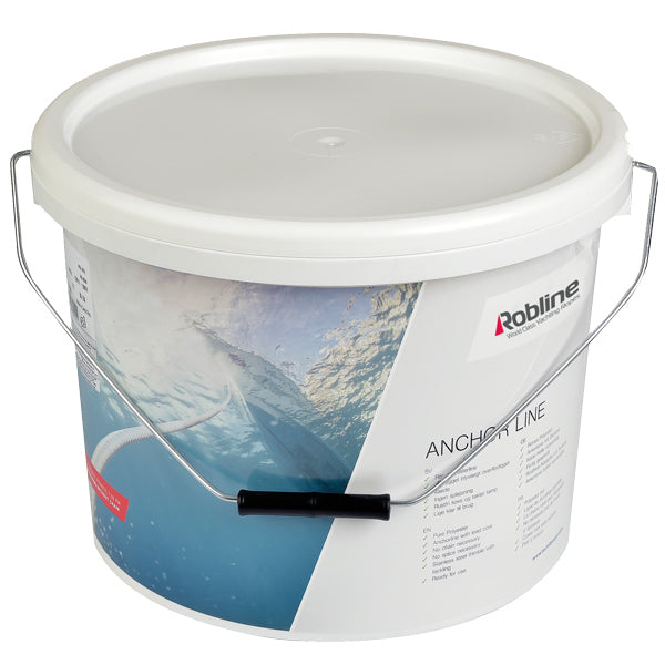 Robline Ankertov med bly 14mm Hvid 50m