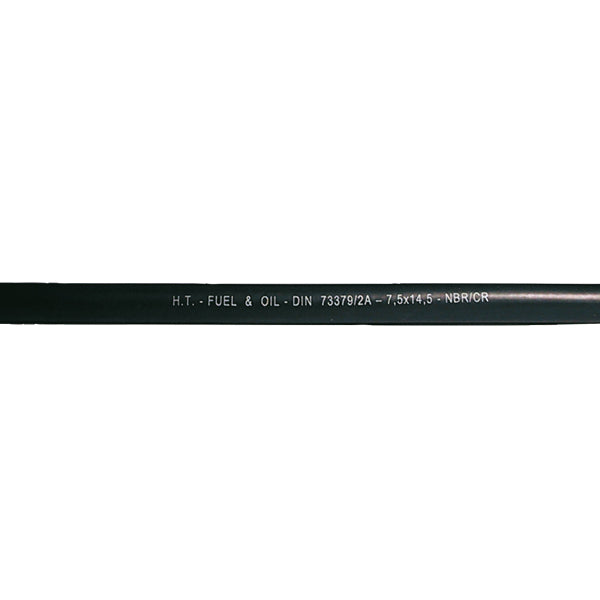 Benzinslange gummi Ø7,5mm 50m