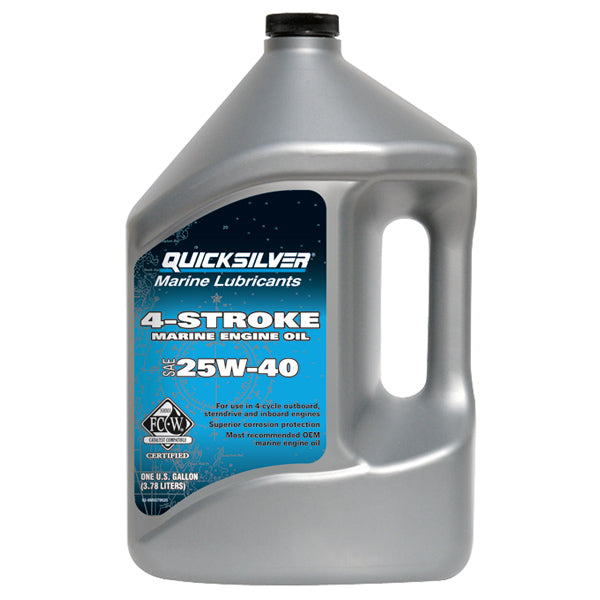 Quicksilver 25W-40 Motorolie mineralsk 4L
