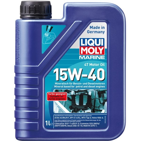 liqui moly marine 4T motor olie 15W-40 60l